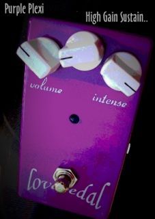 LovePedal Purple Plexi 2009’ オーバードライブ 10/27 16:00まで10%OFF!】One Control PURPLE PLEXIFIER 4K